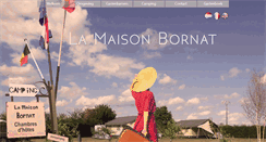 Desktop Screenshot of la-maison-bornat.com