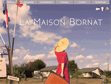 Tablet Screenshot of la-maison-bornat.com